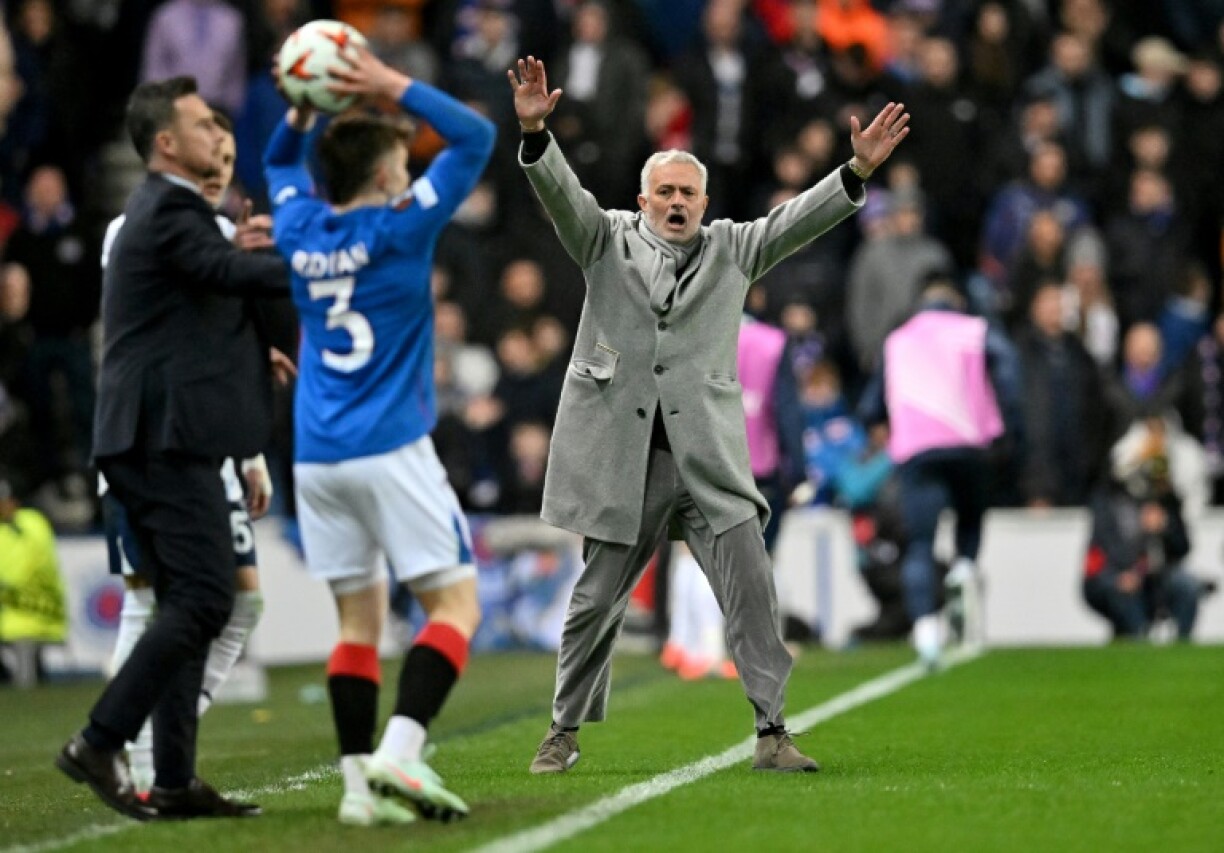 Jose Mourinho's Fenerbahce were knocked out of the Europa League following a penalty shoot-out against Rangers