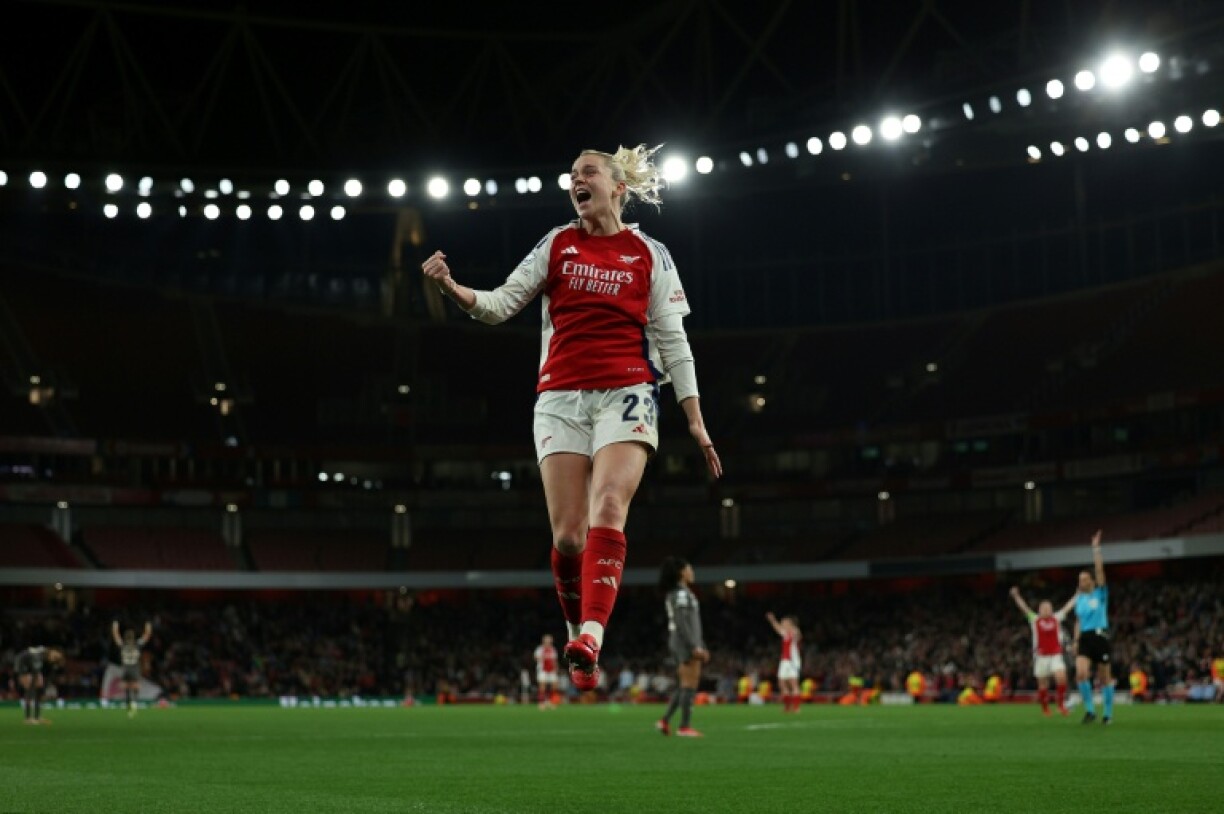 Alessia Russo has helped fire Arsenal into the women's Champions League final