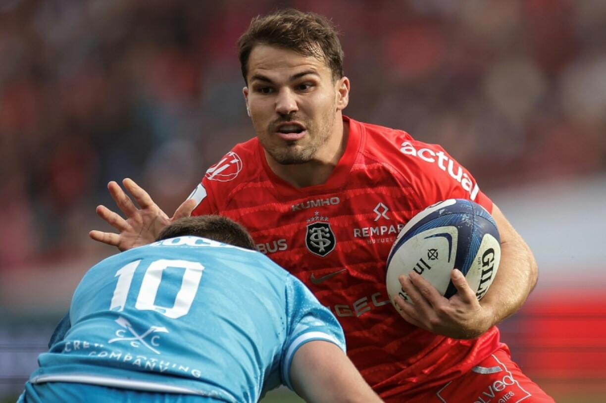 Antoine Dupont helped Toulouse to victory over Exeter in the Champions Cup
