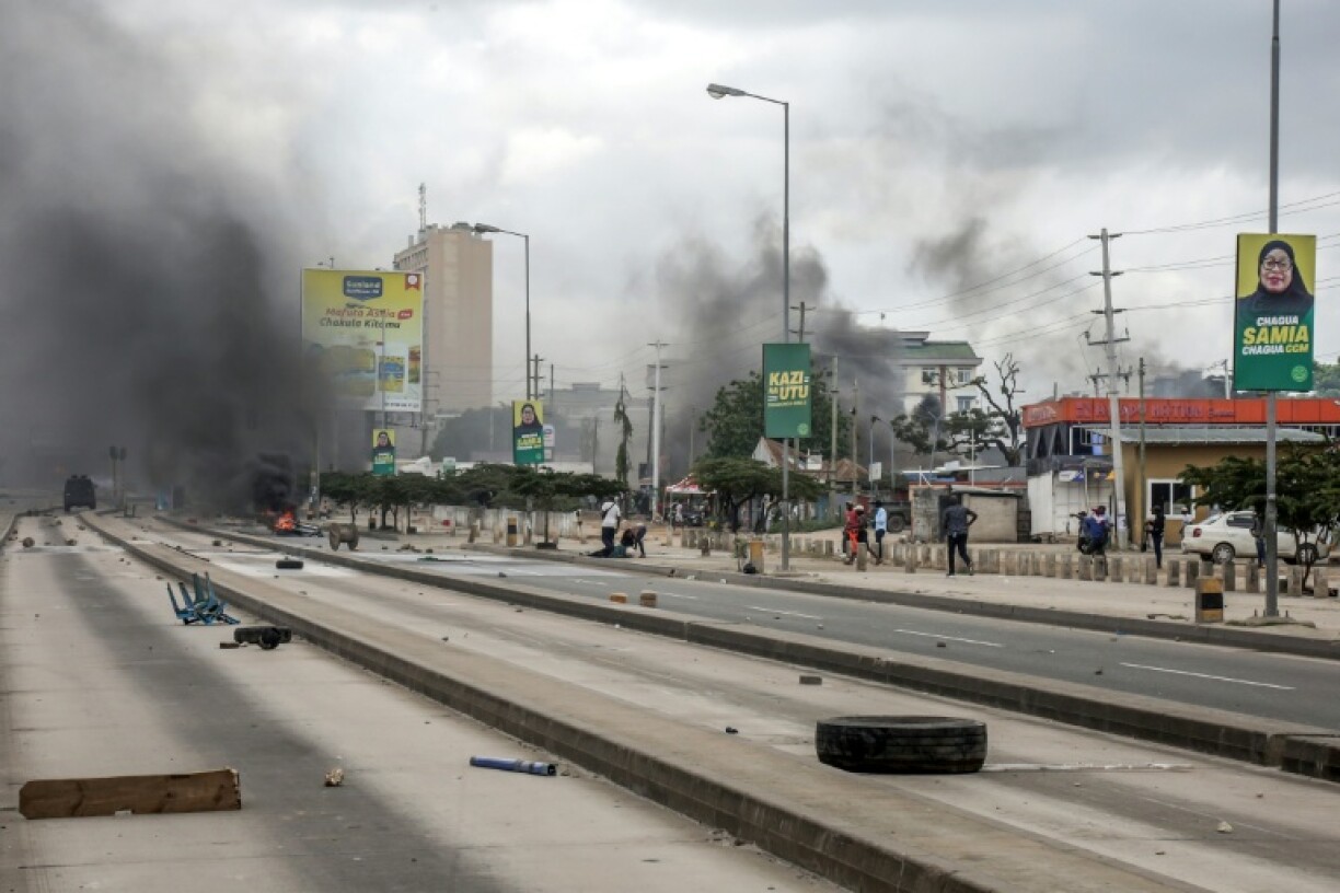 Violent protests broke out across the east African country on election day