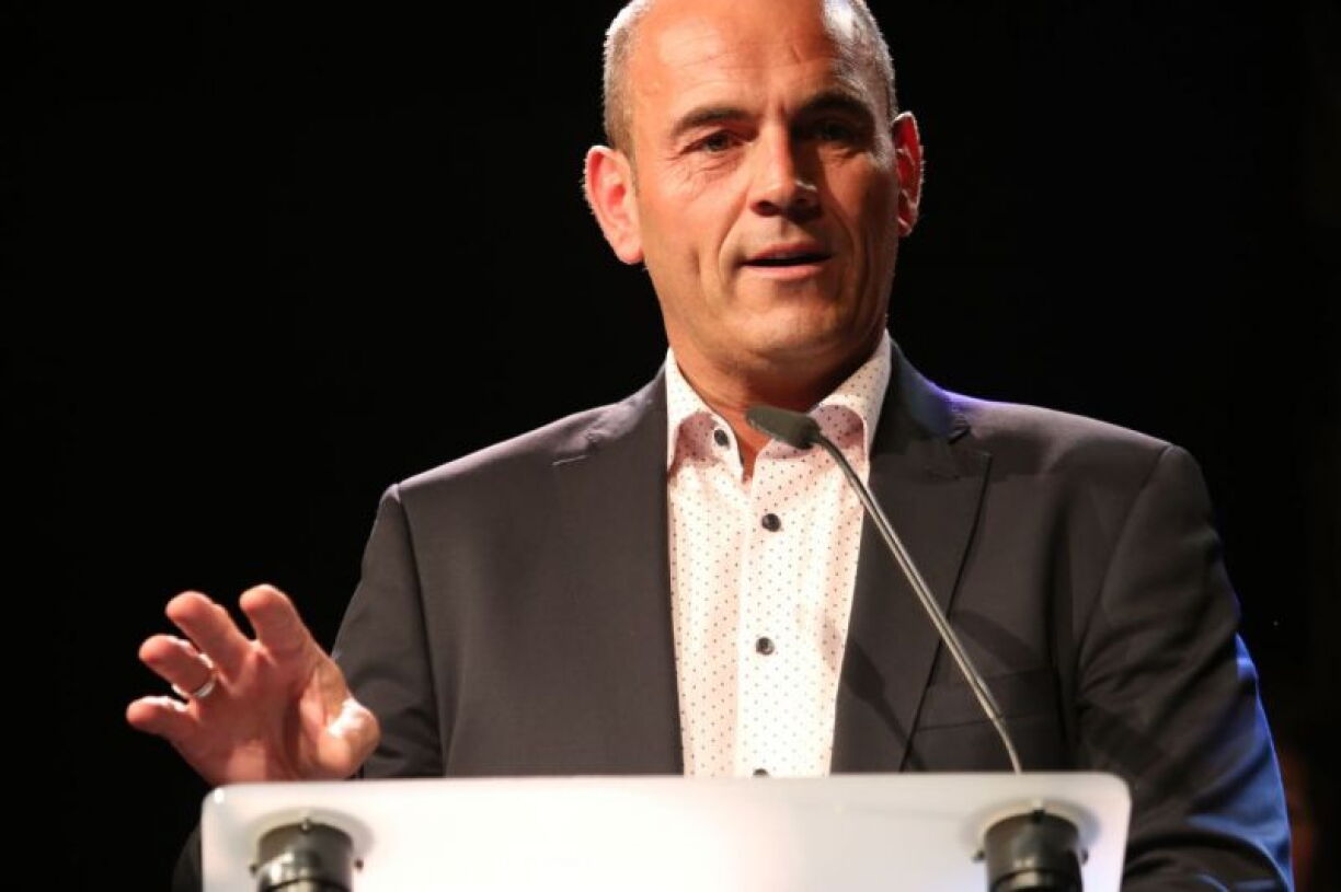 Photo prise lors du Buchpräis en 2018.