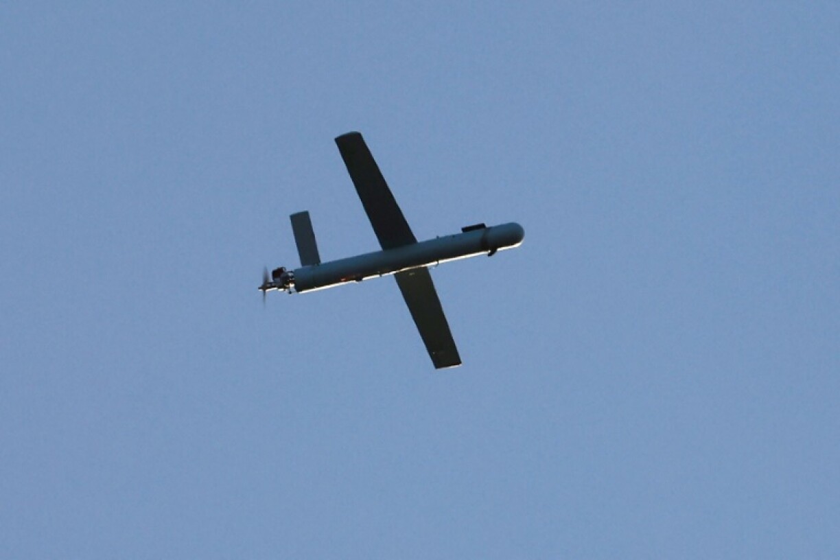 Un drone du Hezbollah survole le nord d'Israël, le 25 août 2024