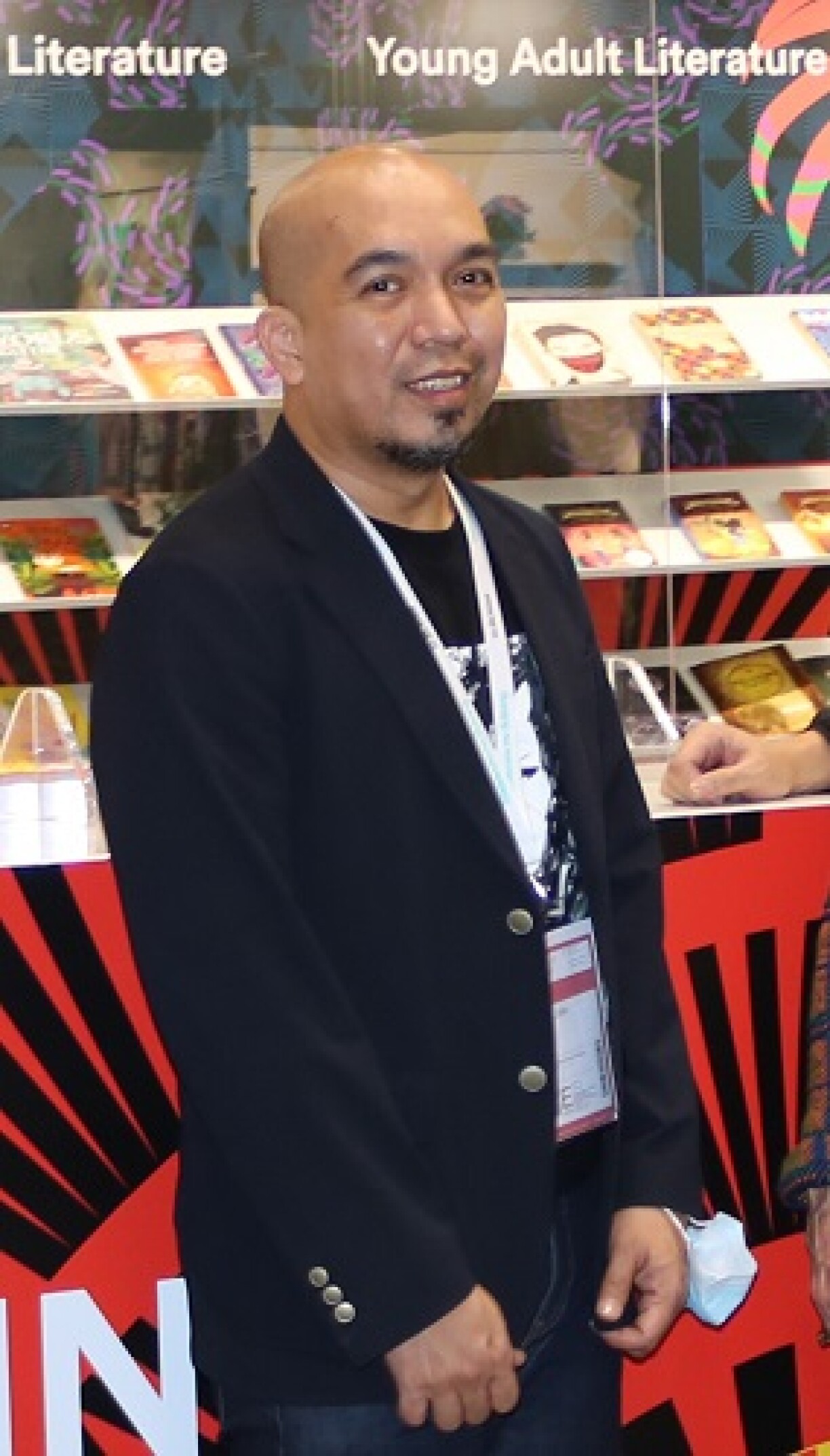 Den Anthony Balisi op der Frankfurter Buchmesse 2021