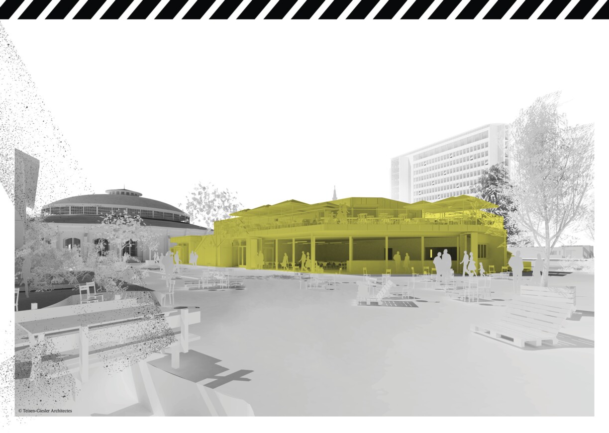 A new restaurant and bar are set for Rotondes 2028