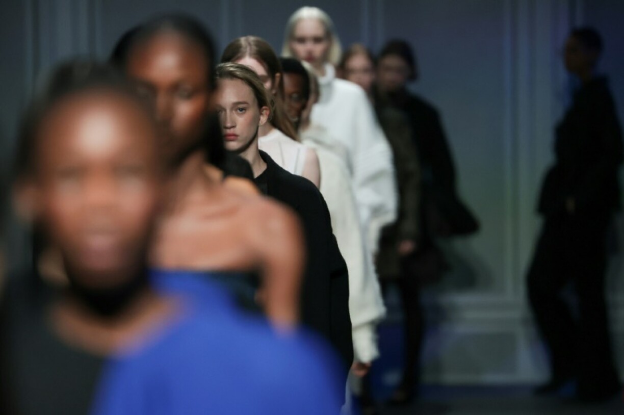 Models at the CFCL (Clothing For Contemporary Life) show for Fall-Winter 2025/2026