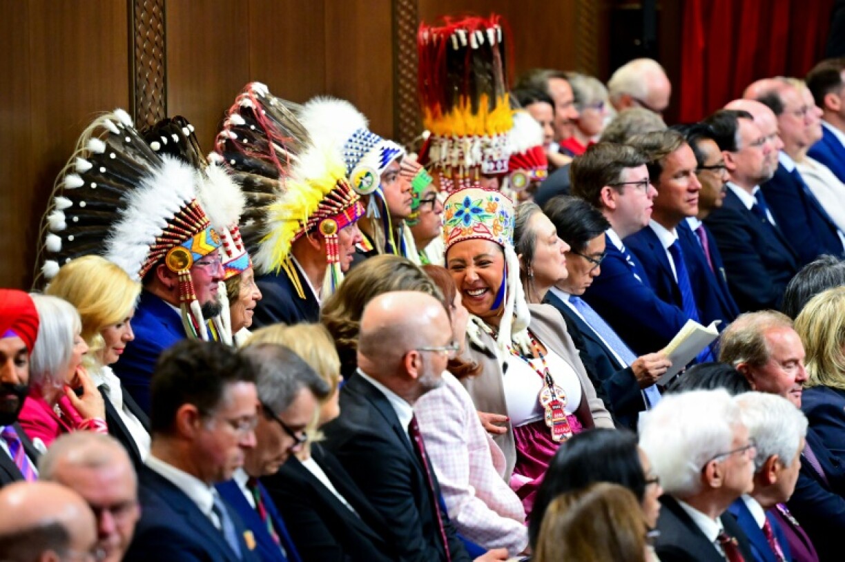 Indigenous leaders attend King Charles III throne speech opening Canada's parliament
