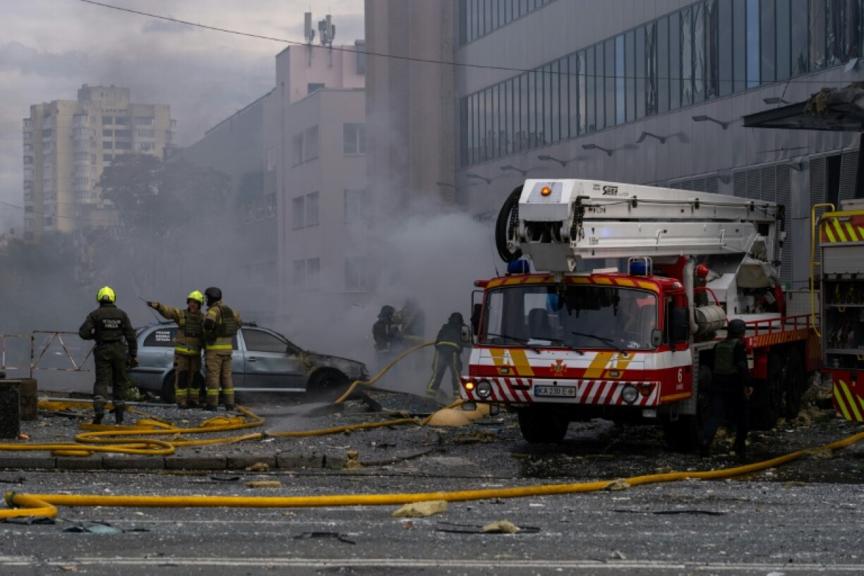 Russia has increasingly hit Ukraine's capital, Kyiv, during the daytime