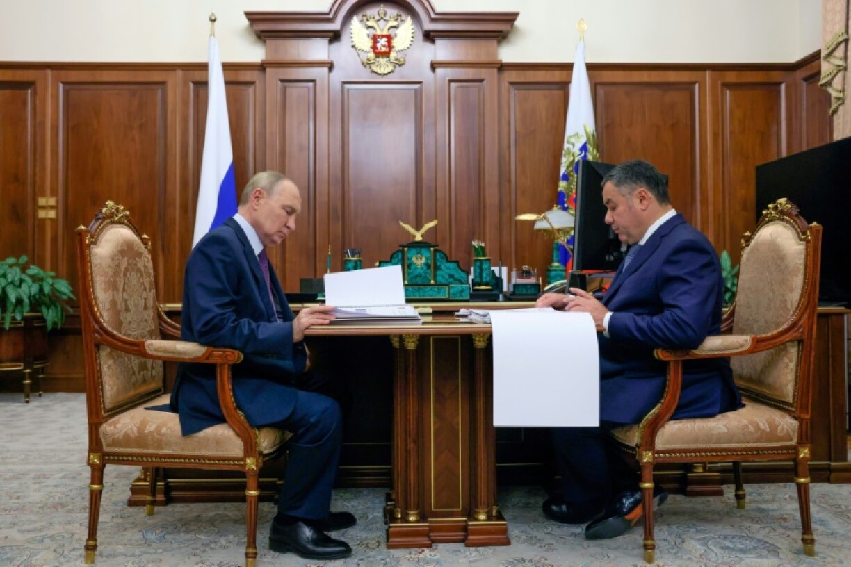 Putin called the situation in the Kursk region 'very difficult'