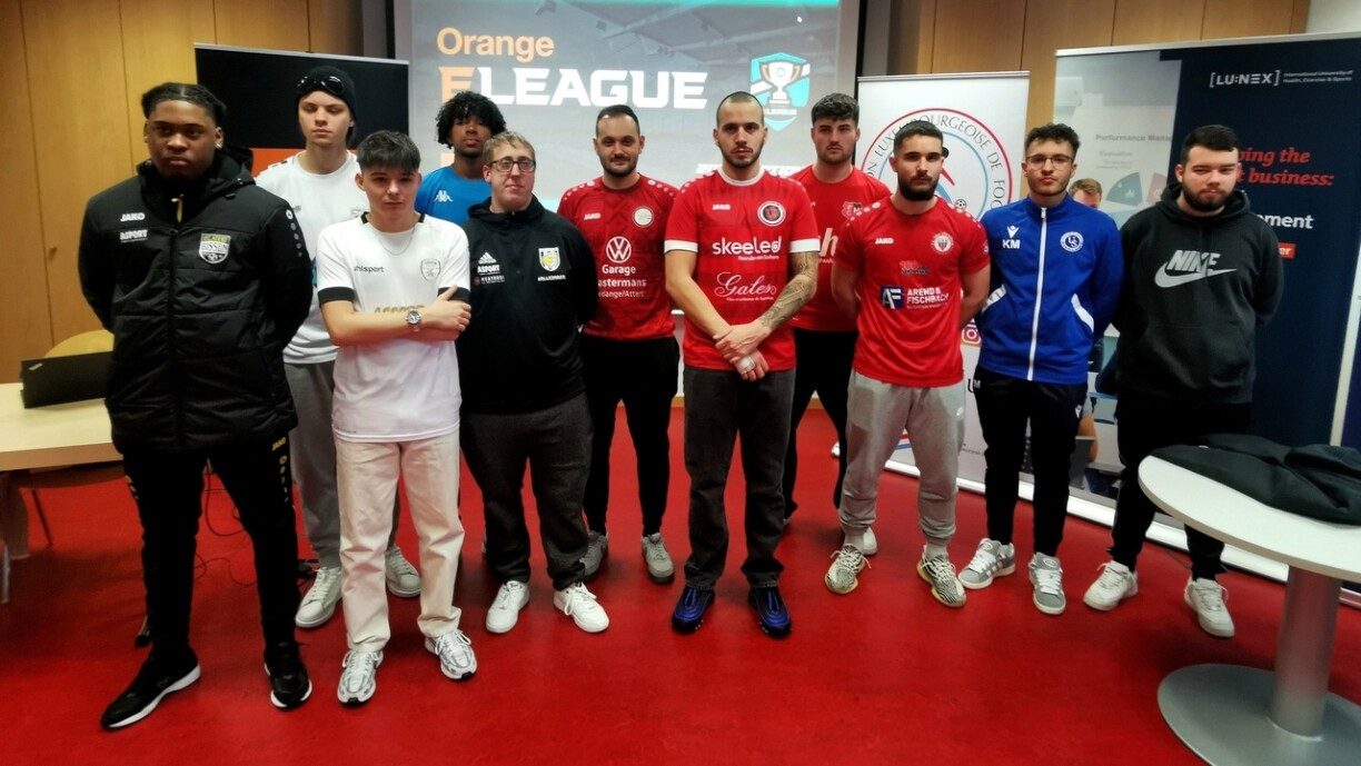 Une partie des joueurs engagés en Orange Eleague cette saison.