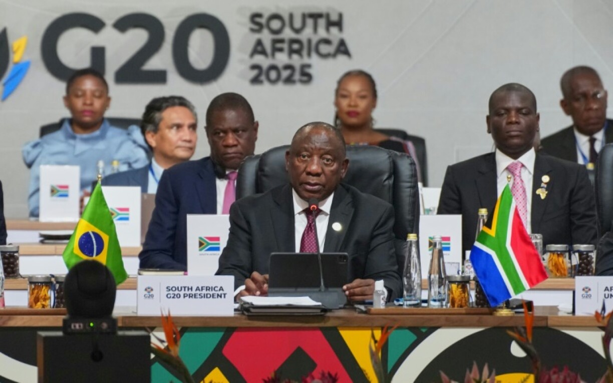 South African President Cyril Ramaphosa stressed the G20 remained relevant for international cooperation