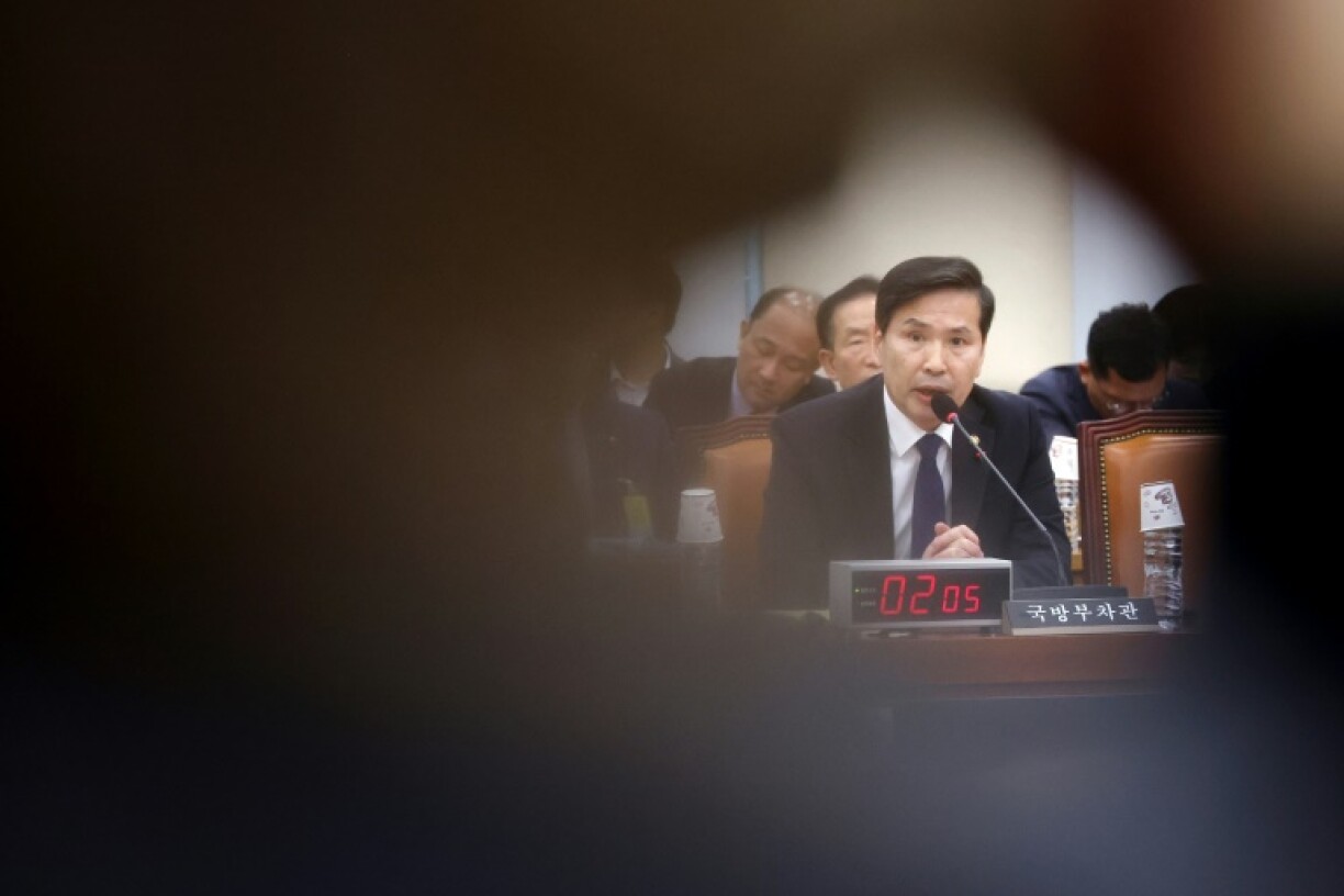 South Korea Vice Defence Minister Kim Seon-ho attends an emergency question-and-answer session related to the martial law declaration