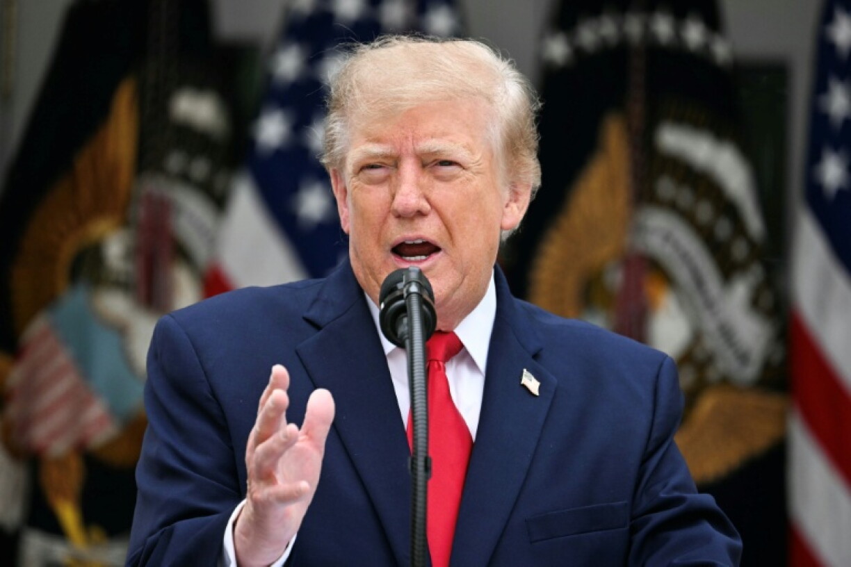 Le président américain Donald Trump à la Maison Blanche, le 15 octobre 2026 à Washington
