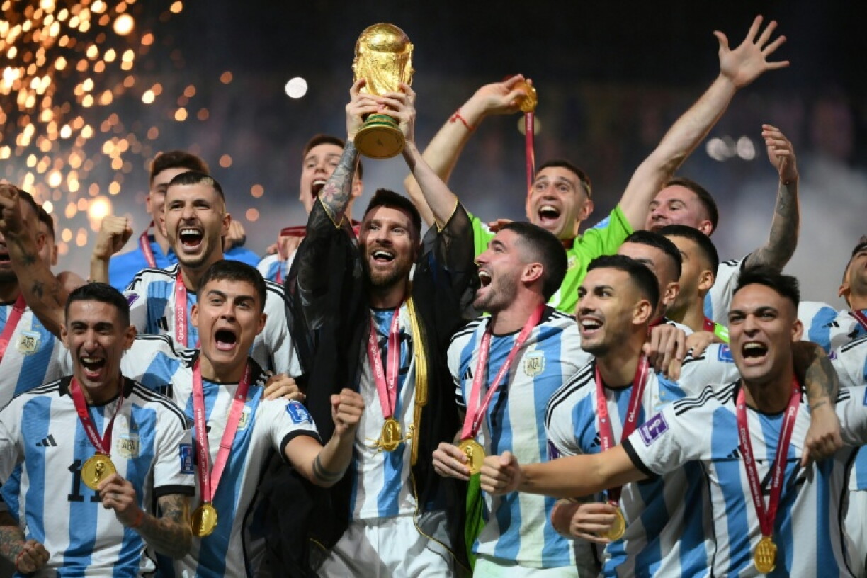 Emmenée par la légende Lionel Messi, l'Argentine avait été sacrée championne du monde pour la troisième fois le 18 décembre 2022 après sa victoire en finale face à la France, au Lusail Stadium en périphérie de Doha