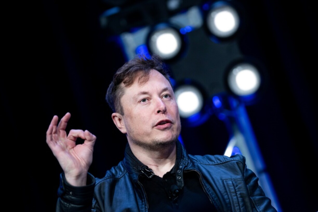 Le patron de Tesla, Elon Musk, lors d'un discours à Washington le 9 mars 2020