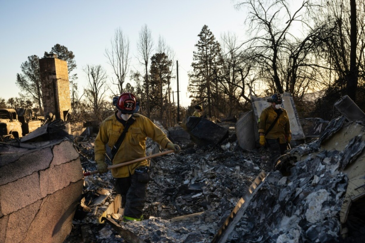 More than a week after the fires began, the hunt for victims is still not over