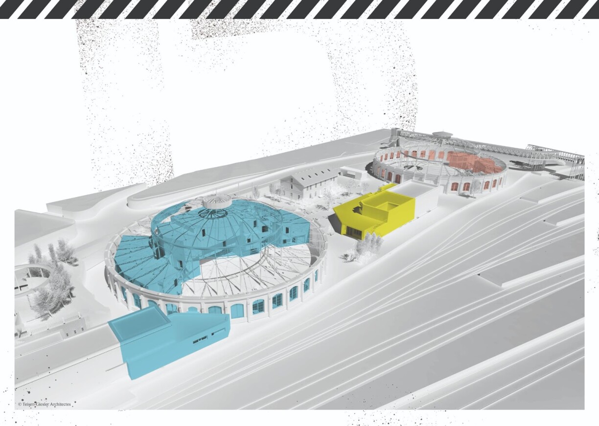 Site plans for Rotondes 2028