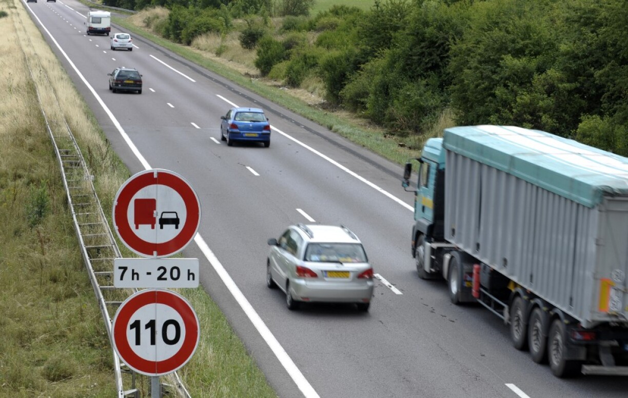 L'autoroute A31 photographiée en 2018.