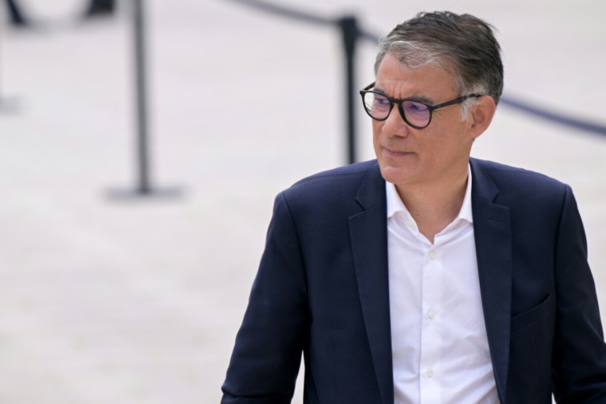 Le patron du PS Olivier Faure,le 1er juillet 2024 à Paris