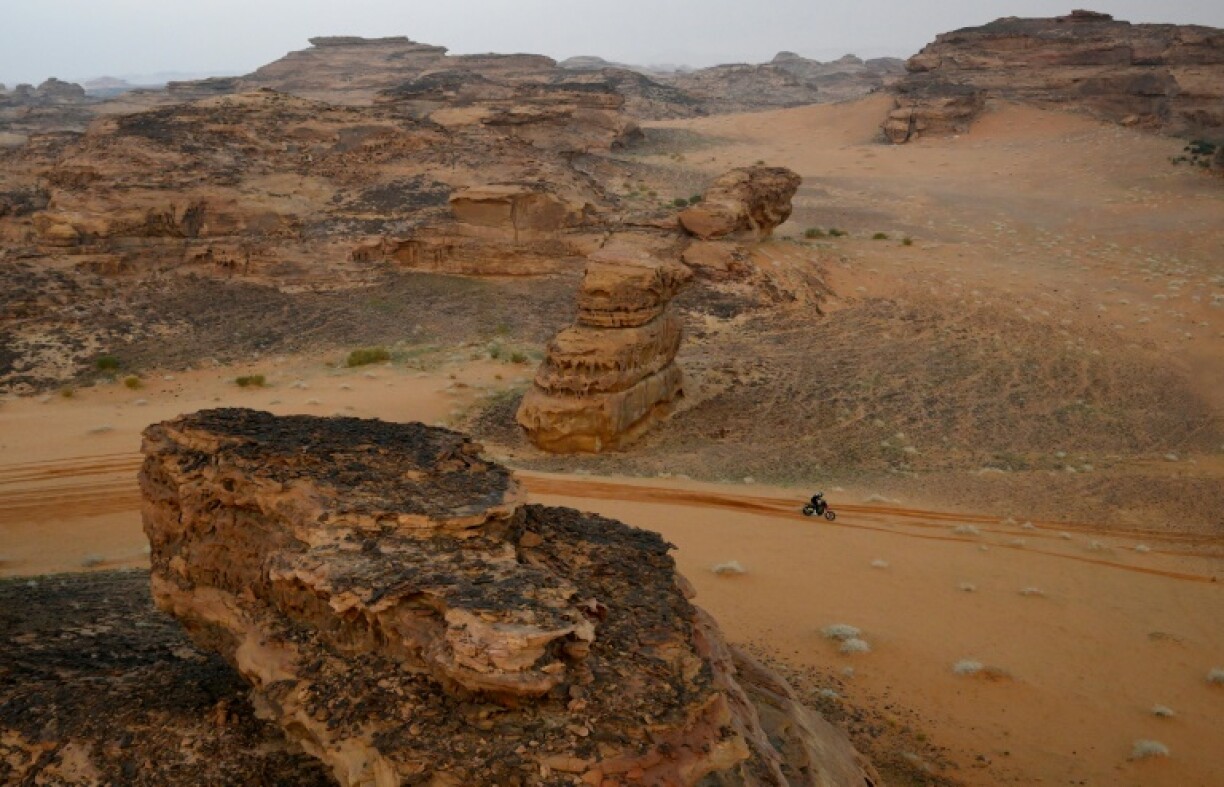 L'Espagnol Joan Barreda, lors de la 3e étape du Dakar, le 3 janvier 2023