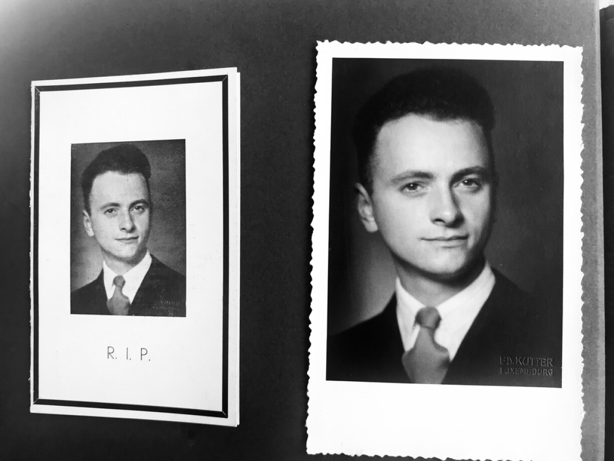 Josy was executed at 22. His family in Luxembourg was deported as a consequence.