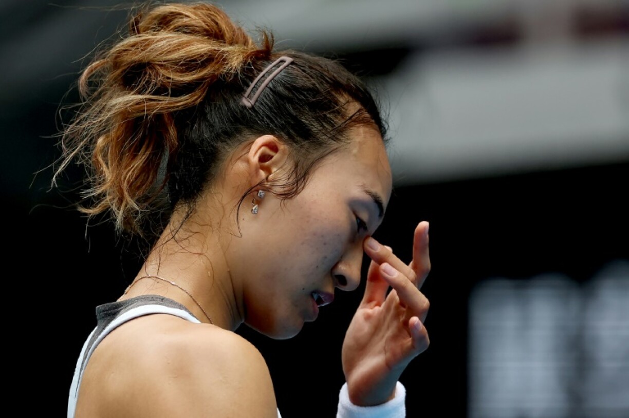 Zheng Qinwen made a shock exit in the second-round of the Australian Open