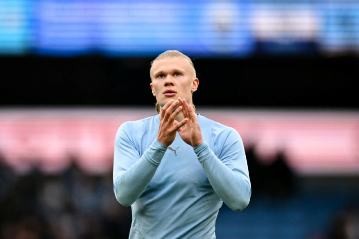 Manchester City striker Erling Haaland