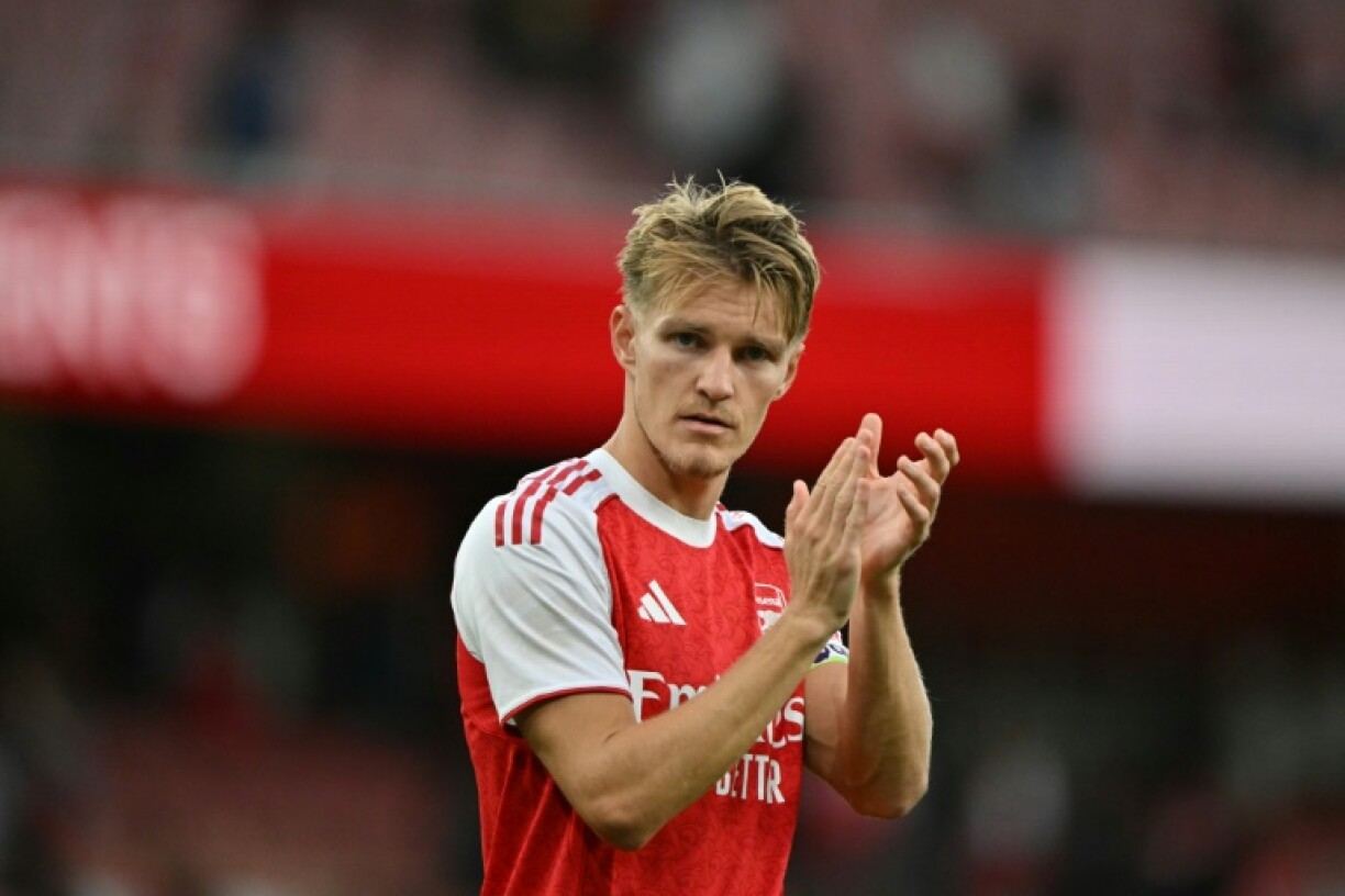 Arsenal captain Martin Odegaard