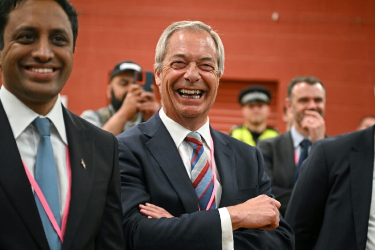 Nigel Farage's anti-immigration Reform UK party is riding high in the polls