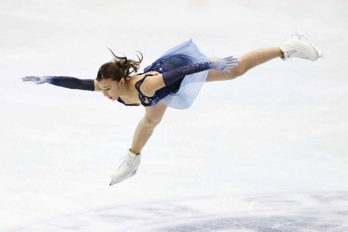 Japan's Kaori Sakamoto won the women's competition with the world's best score this season