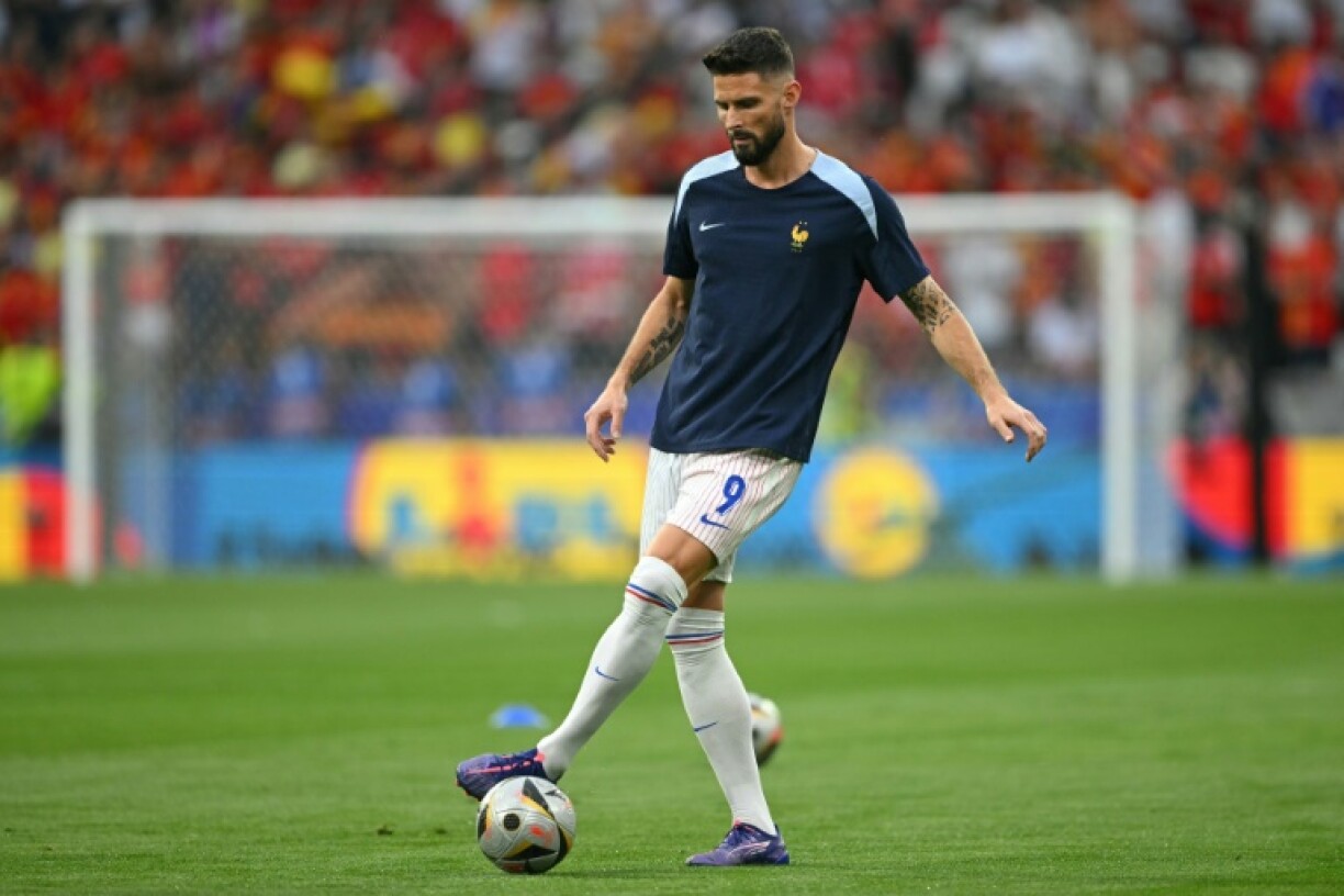 Olivier Giroud scored a record 57 goals for France