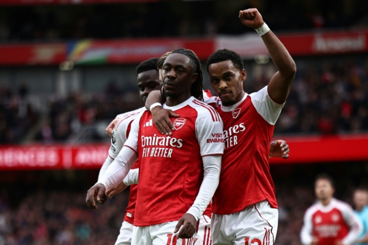 Eberechi Eze's goal extended Arsenal's lead at the top of the Premier League