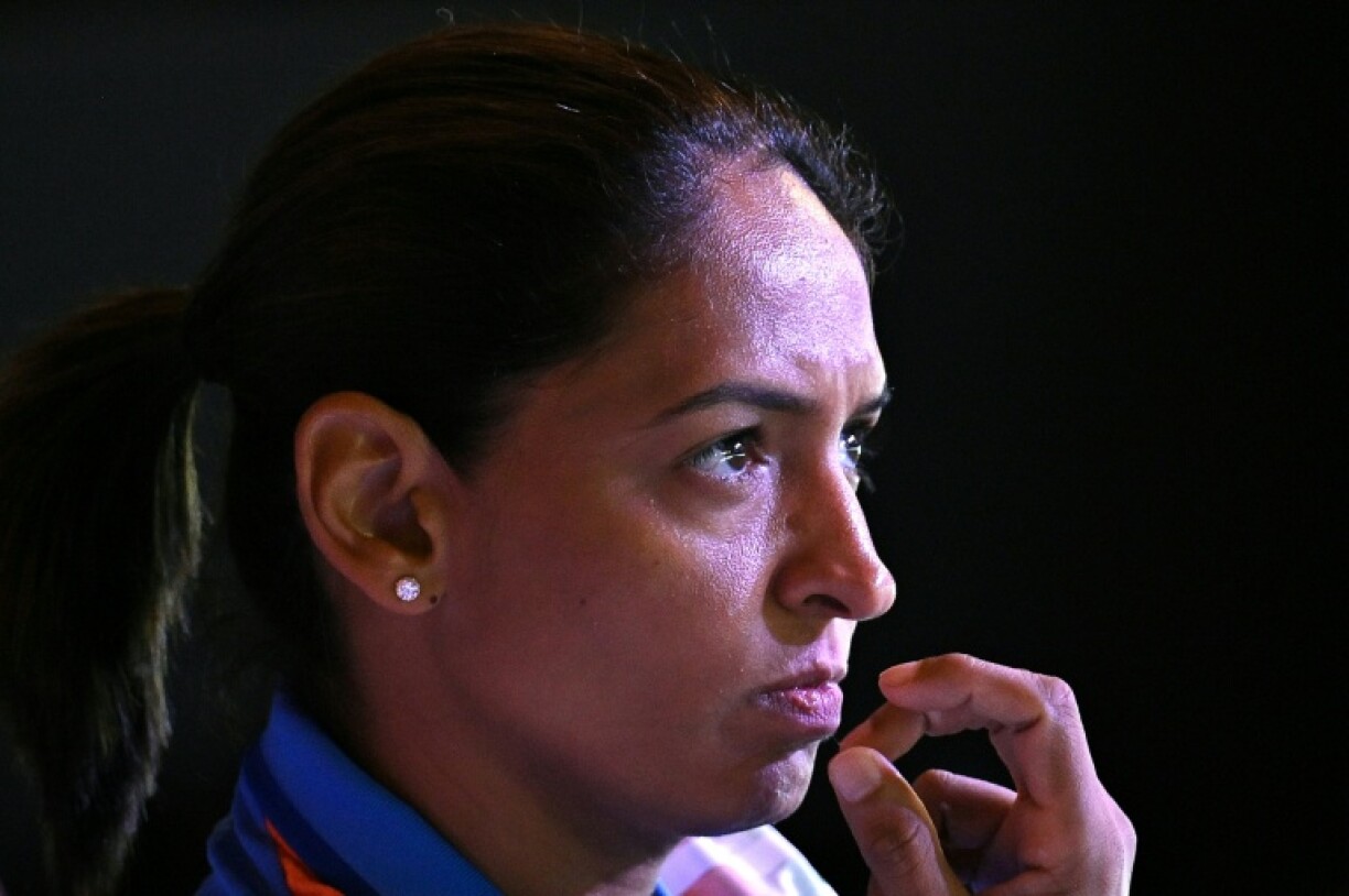 India's Harmanpreet Kaur present at the Women's Cricket World Cup Captains' Day on September 26