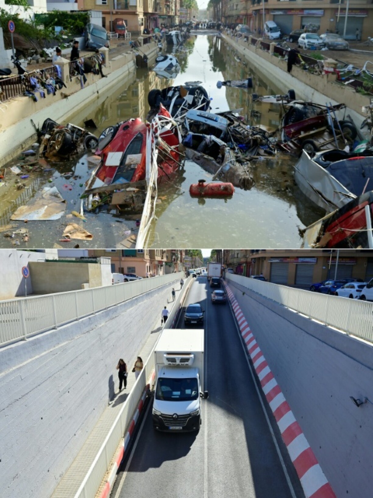 The flooding generated 800,000 tonnes of debris, mainly around Valencia, Spain's third-largest city