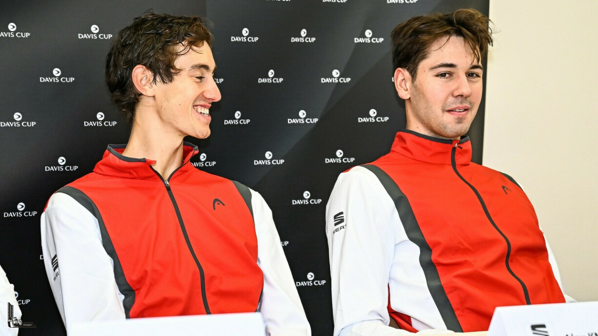 Alex Knaff (lénks) a Chris Rodesch