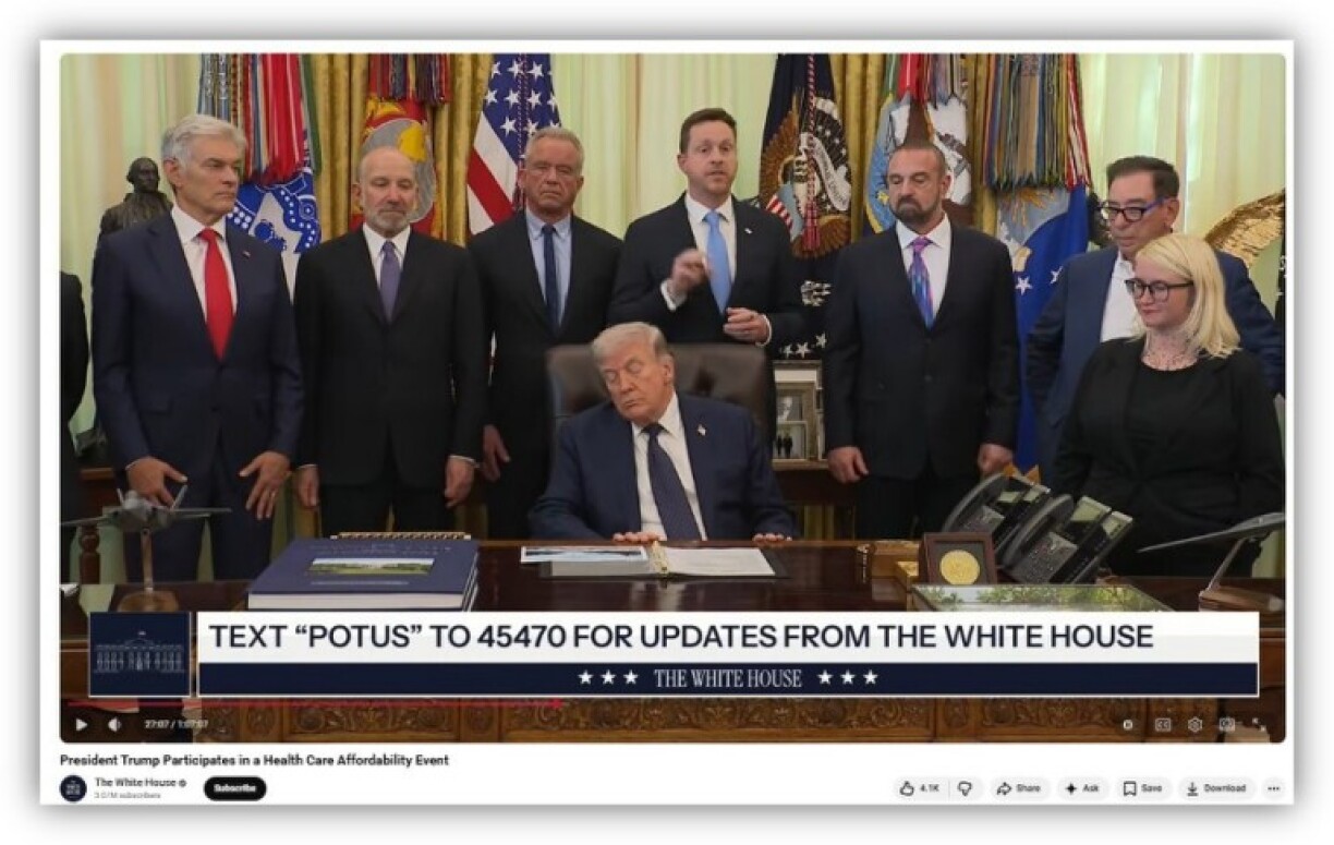 Screenshot from YouTube taken April 24, 2026
