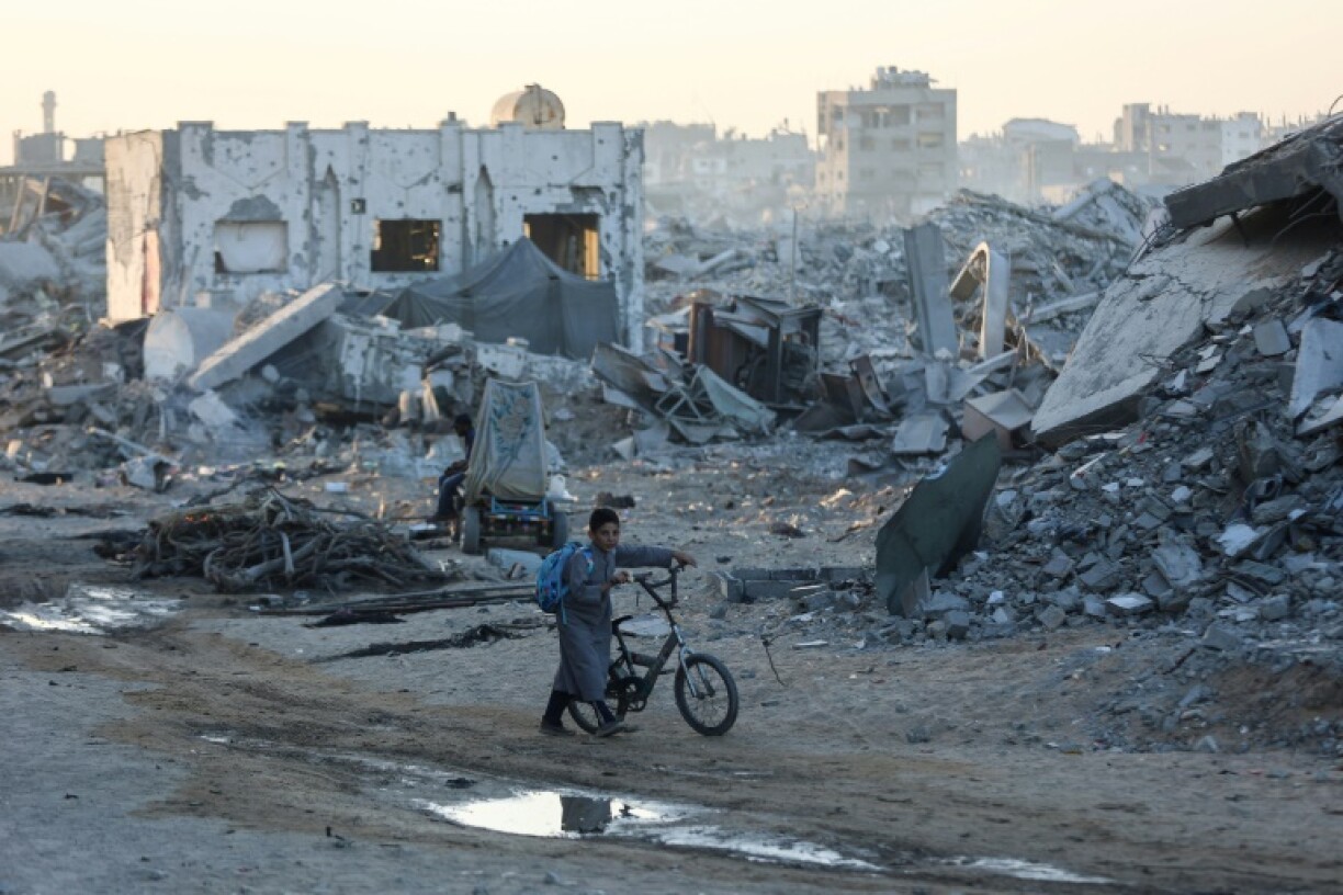 The war has devastated much of the Gaza Strip