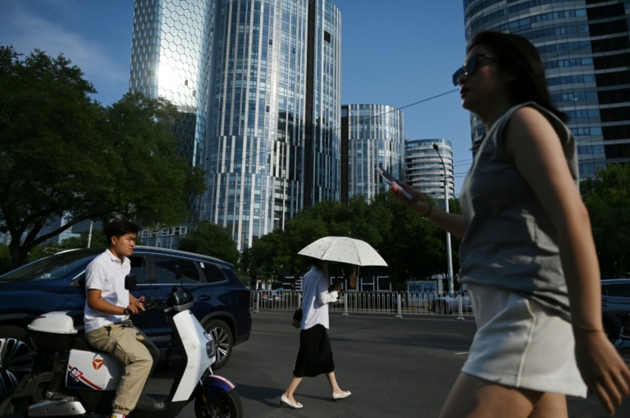 Beijing during a 2023 heatwave, one of a series of extreme weather events endured by China in recent years