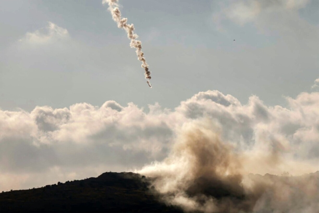 Raid israélien sur la région d'Ali al-Taher, dans le sud du Liban, le 14 juin 2026