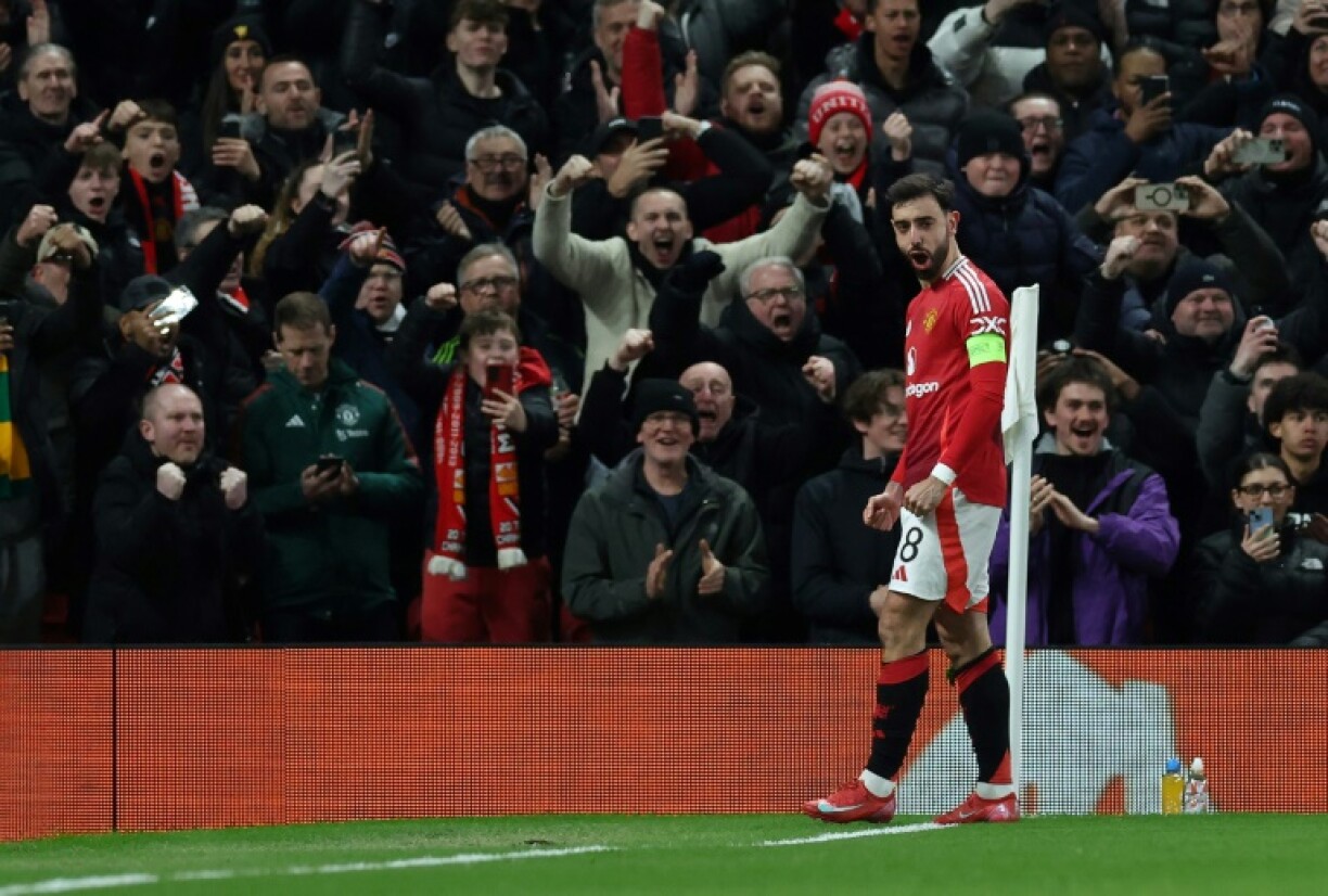 Bruno Fernandes' hat-trick sent Manchester United on their way to victory against Real Sociedad