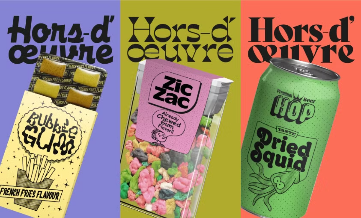 EXPOSITION Hors d'oeuvre affiche