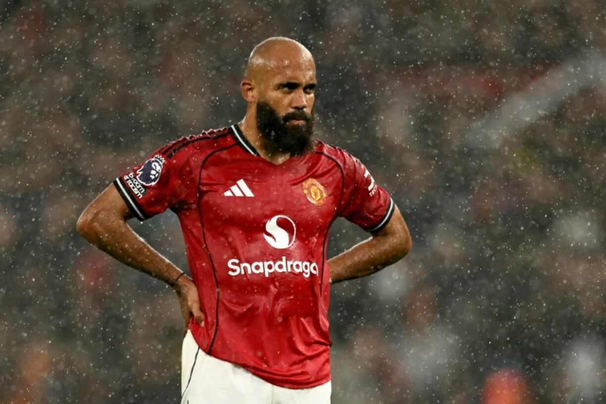 Manchester United forward Bryan Mbeumo