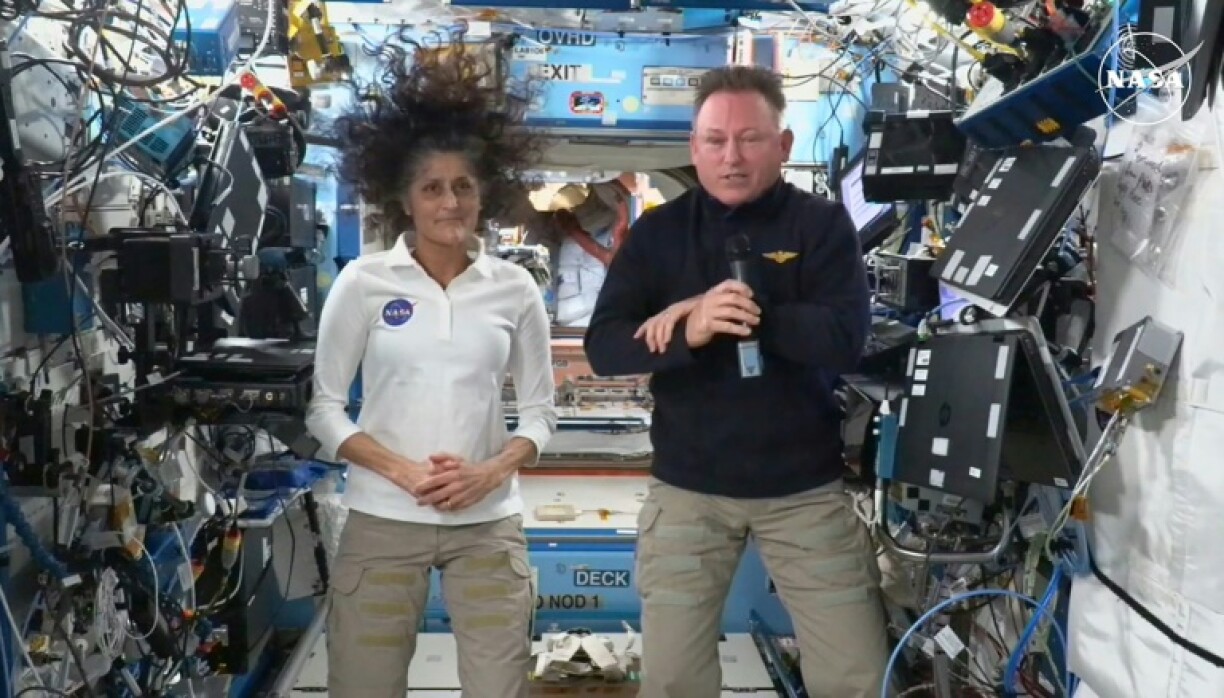 NASA duo Butch Wilmore and Suni Williams have been stuck aboard the ISS since June after the Boeing Starliner spacecraft they were testing on its maiden crewed flight developed propulsion issues and was deemed unfit to fly them back