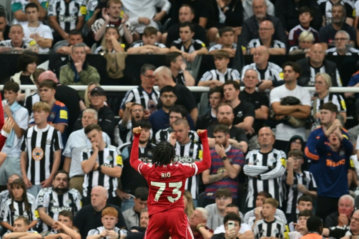 16-year-old Rio Ngumoha scored Liverpool's late winner against Newcastle