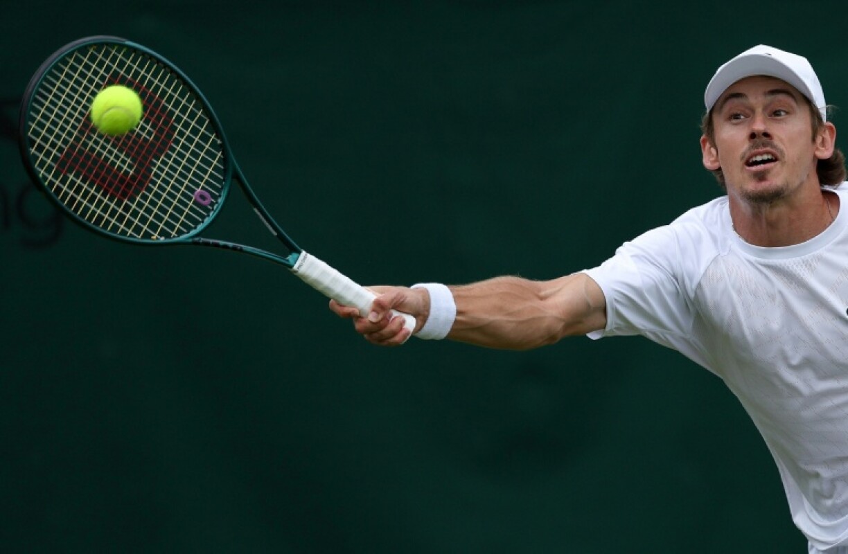 Australia's Alex de Minaur was a Wimbledon quarter-finalist in 2024
