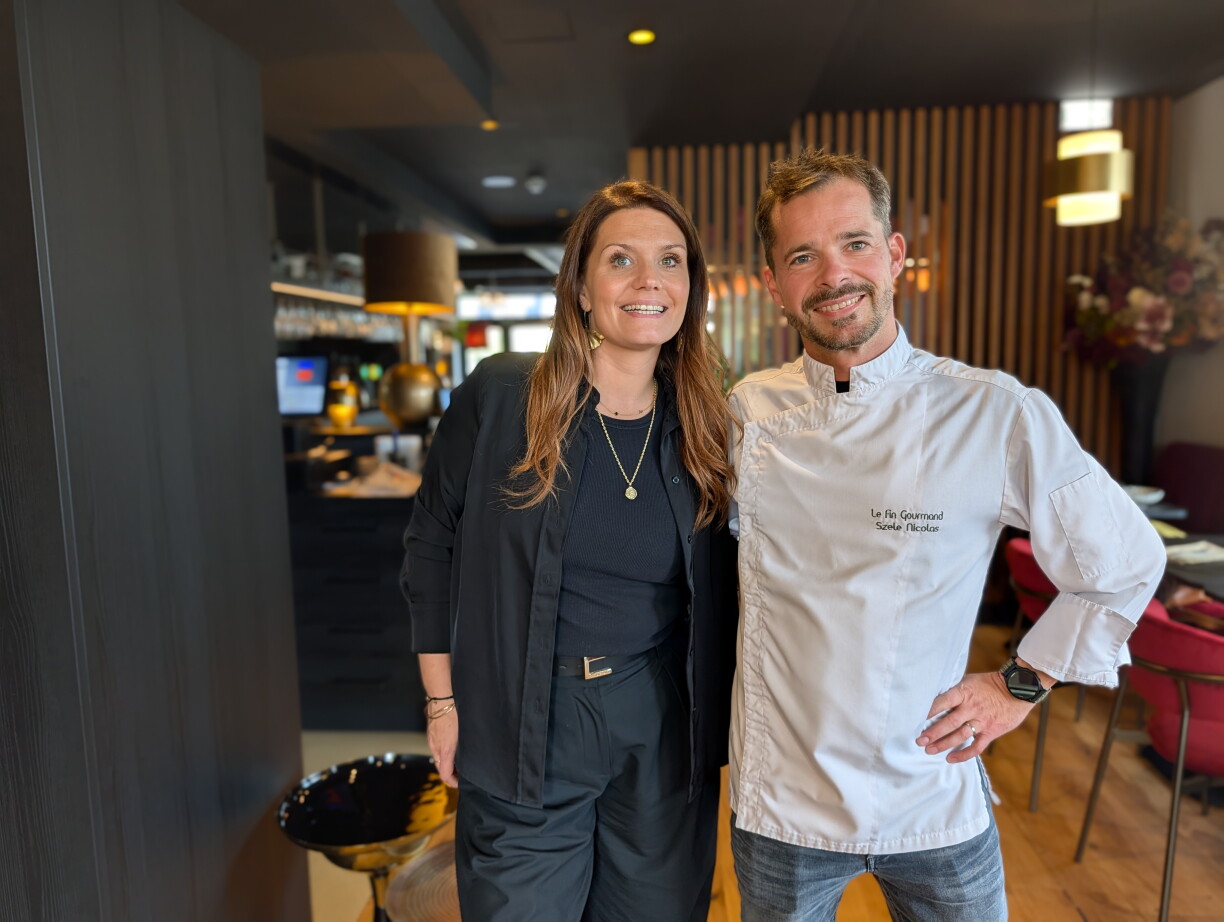 Pauline et Nicolas Szele ont ouvert leur troisième établissement avec la Brasserie Poline, après Le Fin Gourmand à Luxembourg et La Table à Mondercange.