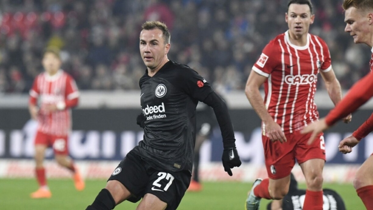 Den SC Freiburg géint Eintracht Frankfurt.