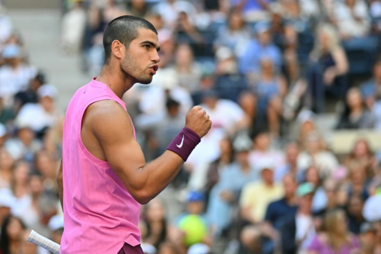 Man on a mission: Carlos Alcaraz is seeking a second US Open title