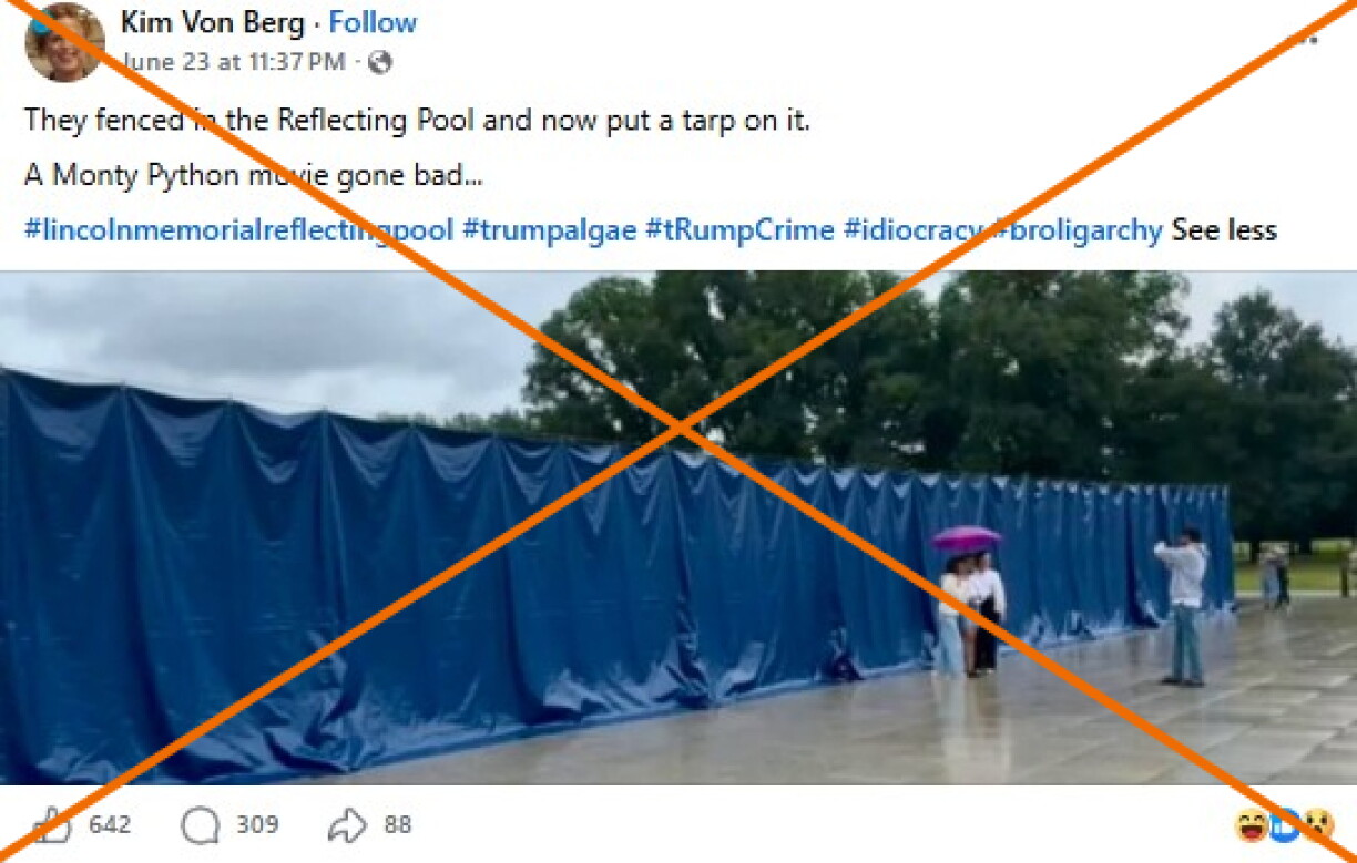 A screenshot of a Facebook post taken on June 26, 2026