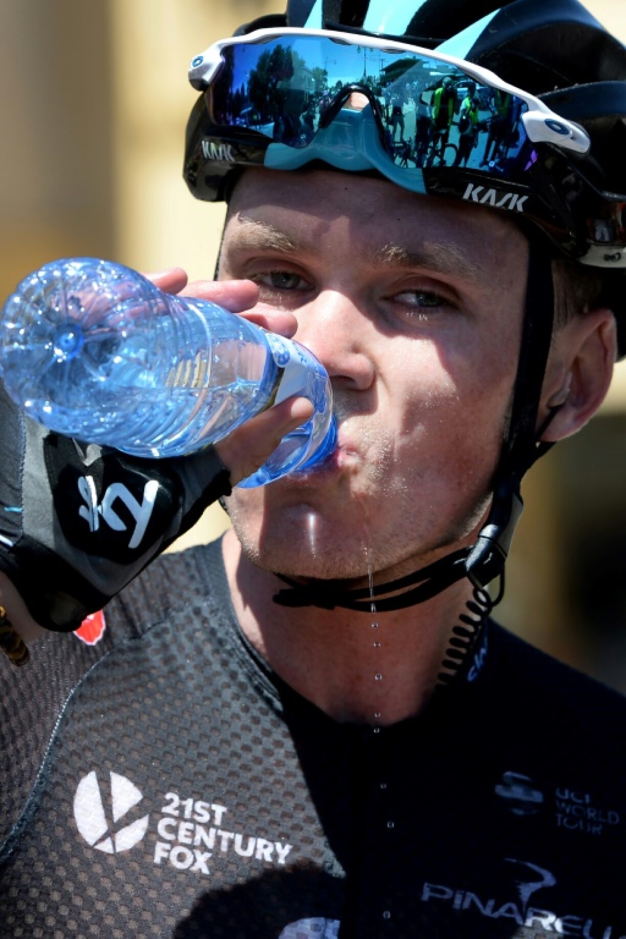 Four-time Tour de France winner Chris Froome of Team Sky popularised the 'low carb' approach