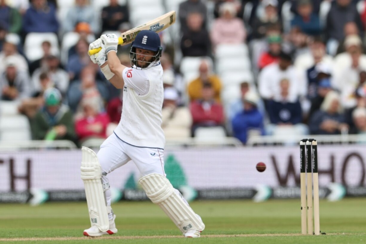 England opener Ben Duckett made his fifth Test century with 140 against Zimbabwe at Trent Bridge
